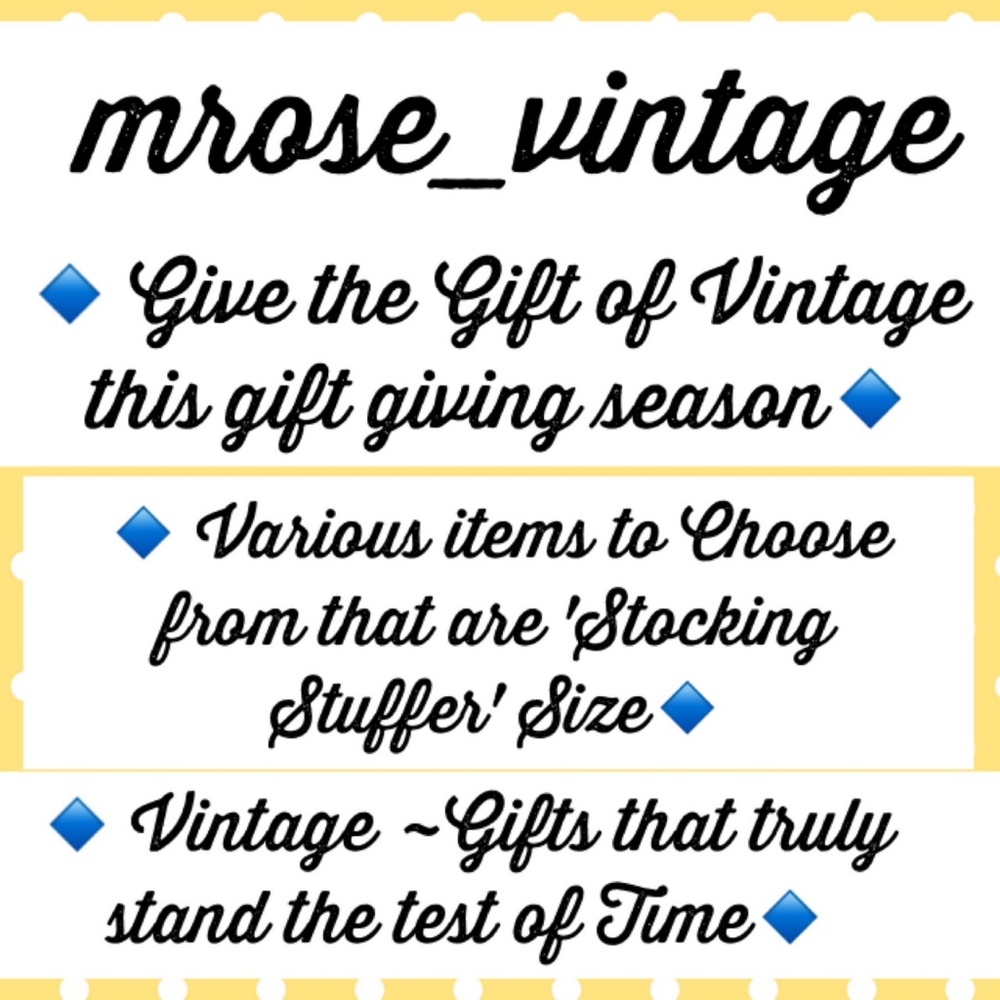 Unique Vintage Pieces